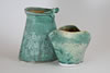 Matt Green Porcelain Vases